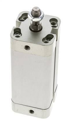 ISO 21287 Doppeltwirkender Kompaktzylinder 25-60mm - Magnetisch - Stange mit Außengewinde