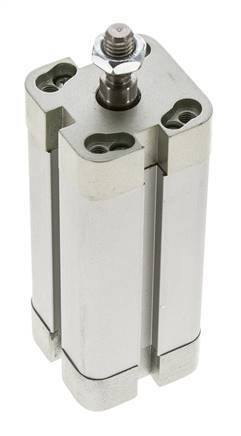 ISO 21287 Doppeltwirkender Kompaktzylinder 25-60mm - Magnetisch - Stange mit Außengewinde