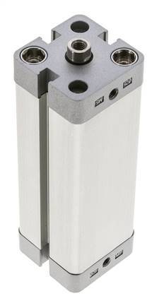 ISO 21287 Kompakter doppeltwirkender Zylinder 25-80mm - Magnetisch
