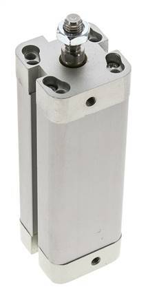 ISO 21287 Kompakter doppeltwirkender Zylinder 25-80mm - Magnetisch - Stange mit Außengewinde