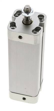 ISO 21287 Kompakter doppeltwirkender Zylinder 25-80mm - Magnetisch - Stange mit Außengewinde