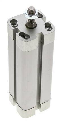 ISO 21287 Kompakter doppeltwirkender Zylinder 25-80mm - Magnetisch - Stange mit Außengewinde