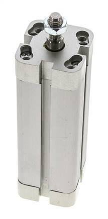 ISO 21287 Kompakter doppeltwirkender Zylinder 25-80mm - Magnetisch - Stange mit Außengewinde