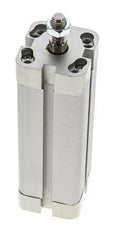 ISO 21287 Kompakter doppeltwirkender Zylinder 25-80mm - Magnetisch - Stange mit Außengewinde