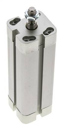 ISO 21287 Kompakter doppeltwirkender Zylinder 25-80mm - Magnetisch - Stange mit Außengewinde
