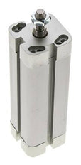 ISO 21287 Kompakter doppeltwirkender Zylinder 25-80mm - Magnetisch - Stange mit Außengewinde