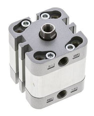 ISO 21287 Compact Double Acting Cylinder 32-10mm - Magnetic
