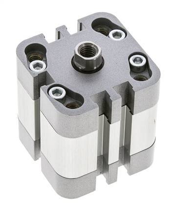 ISO 21287 Kompakter doppeltwirkender Zylinder 32-10mm - Magnetisch