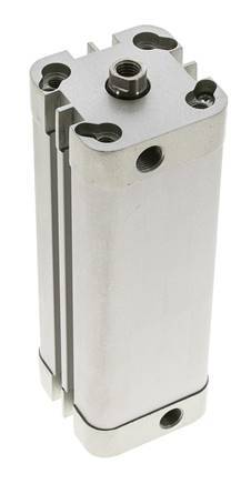 ISO 21287 Kompakter doppeltwirkender Zylinder 32-100mm - Magnetisch