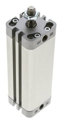 ISO 21287 Doppeltwirkender Kompaktzylinder 32-100mm - Magnetisch - Stange mit Außengewinde