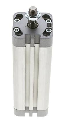 ISO 21287 Doppeltwirkender Kompaktzylinder 32-100mm - Magnetisch - Stange mit Außengewinde