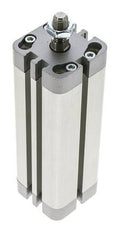ISO 21287 Doppeltwirkender Kompaktzylinder 32-100mm - Magnetisch - Stange mit Außengewinde