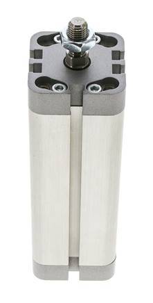 ISO 21287 Doppeltwirkender Kompaktzylinder 32-100mm - Magnetisch - Stange mit Außengewinde