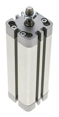 ISO 21287 Doppeltwirkender Kompaktzylinder 32-100mm - Magnetisch - Stange mit Außengewinde