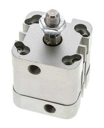 ISO 21287 Compact Double Acting Cylinder 32-10mm - Magnetic - Male Rod