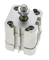 ISO 21287 Doppeltwirkender Kompaktzylinder 32-10mm - Magnetisch - Stange mit Außengewinde