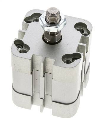 ISO 21287 Doppeltwirkender Kompaktzylinder 32-10mm - Magnetisch - Stange mit Außengewinde