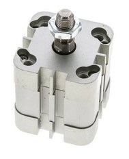 ISO 21287 Doppeltwirkender Kompaktzylinder 32-10mm - Magnetisch - Stange mit Außengewinde
