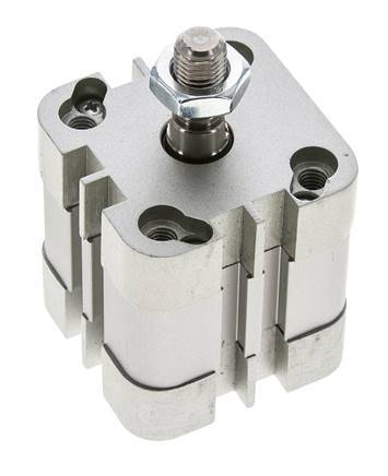 ISO 21287 Doppeltwirkender Kompaktzylinder 32-10mm - Magnetisch - Stange mit Außengewinde