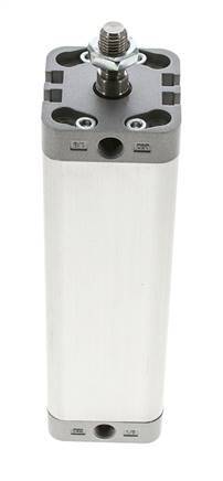 ISO 21287 Doppeltwirkender Kompaktzylinder 32-125mm - Magnetisch - Stange mit Außengewinde