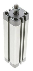 ISO 21287 Doppeltwirkender Kompaktzylinder 32-125mm - Magnetisch - Stange mit Außengewinde