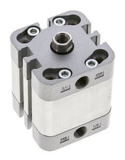 ISO 21287 Kompakter doppeltwirkender Zylinder 32-15mm - Magnetisch