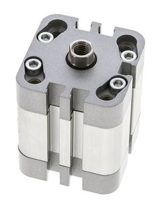 ISO 21287 Kompakter doppeltwirkender Zylinder 32-15mm - Magnetisch