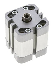 ISO 21287 Kompakter doppeltwirkender Zylinder 32-15mm - Magnetisch