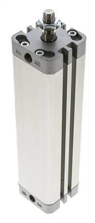 ISO 21287 Doppeltwirkender Kompaktzylinder 32-150mm - Magnetisch - Außengewinde