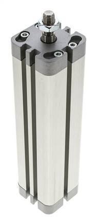 ISO 21287 Doppeltwirkender Kompaktzylinder 32-150mm - Magnetisch - Außengewinde