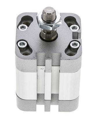 ISO 21287 Doppeltwirkender Kompaktzylinder 32-15mm - Magnetisch - Außengewinde