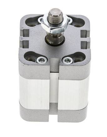 ISO 21287 Doppeltwirkender Kompaktzylinder 32-15mm - Magnetisch - Außengewinde
