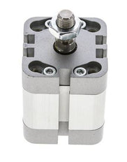 ISO 21287 Doppeltwirkender Kompaktzylinder 32-15mm - Magnetisch - Außengewinde