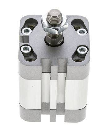 ISO 21287 Doppeltwirkender Kompaktzylinder 32-15mm - Magnetisch - Außengewinde