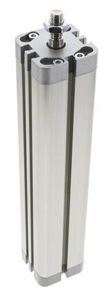ISO 21287 Kompakter doppeltwirkender Zylinder 32-200mm - Magnetisch - Stange mit Außengewinde