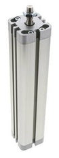 ISO 21287 Kompakter doppeltwirkender Zylinder 32-200mm - Magnetisch - Stange mit Außengewinde