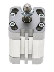 ISO 21287 Doppeltwirkender Kompaktzylinder 32-20mm - Magnetisch - Stange mit Außengewinde