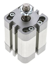 ISO 21287 Doppeltwirkender Kompaktzylinder 32-20mm - Magnetisch - Stange mit Außengewinde