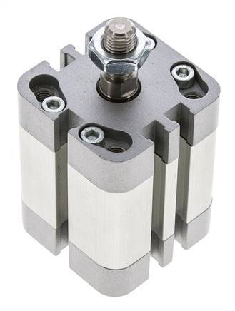 ISO 21287 Doppeltwirkender Kompaktzylinder 32-20mm - Magnetisch - Stange mit Außengewinde