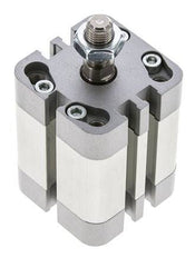 ISO 21287 Doppeltwirkender Kompaktzylinder 32-20mm - Magnetisch - Stange mit Außengewinde
