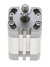 ISO 21287 Doppeltwirkender Kompaktzylinder 32-20mm - Magnetisch - Stange mit Außengewinde
