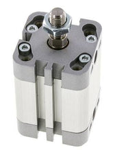 ISO 21287 Doppeltwirkender Kompaktzylinder 32-25mm - Magnetisch - Stange mit Außengewinde