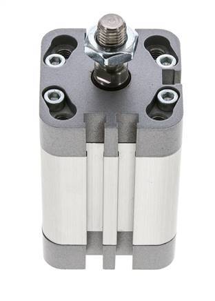 ISO 21287 Doppeltwirkender Kompaktzylinder 32-30mm - Magnetisch - Stange mit Außengewinde