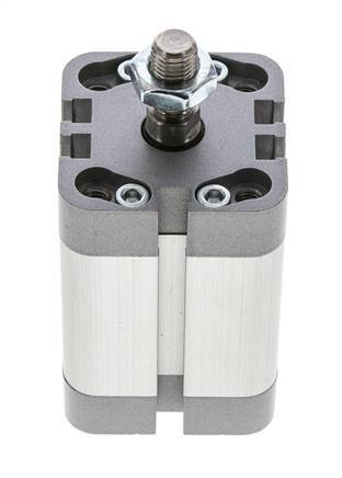 ISO 21287 Doppeltwirkender Kompaktzylinder 32-30mm - Magnetisch - Stange mit Außengewinde
