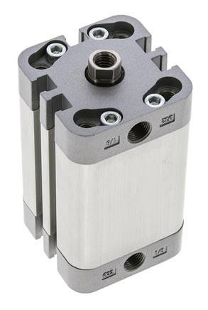 ISO 21287 Kompakter doppeltwirkender Zylinder 32-40mm - Magnetisch