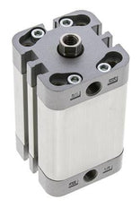 ISO 21287 Kompakter doppeltwirkender Zylinder 32-40mm - Magnetisch