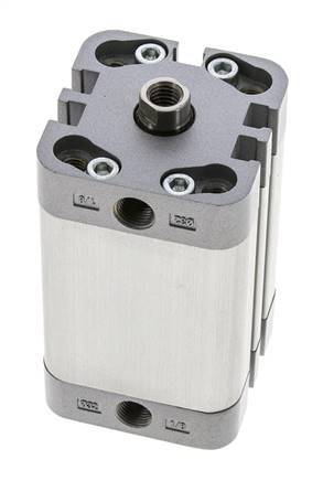ISO 21287 Kompakter doppeltwirkender Zylinder 32-40mm - Magnetisch