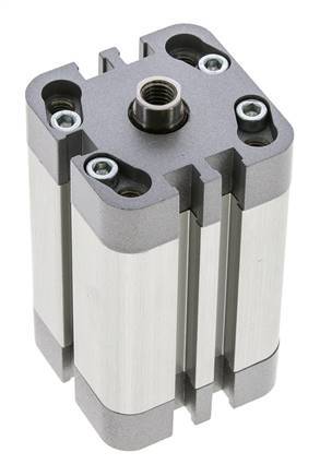 ISO 21287 Kompakter doppeltwirkender Zylinder 32-40mm - Magnetisch
