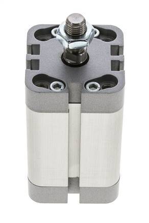 ISO 21287 Doppeltwirkender Kompaktzylinder 32-40mm - Magnetisch - Stange mit Außengewinde