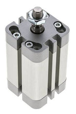 ISO 21287 Doppeltwirkender Kompaktzylinder 32-40mm - Magnetisch - Stange mit Außengewinde